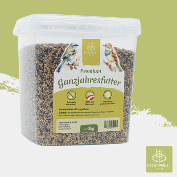 Mischfutter "Premium" 3kg Kübel